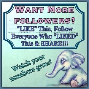 SHARING IS CARING! FOLLOW ME AND I WILL FOLLOW YOU.